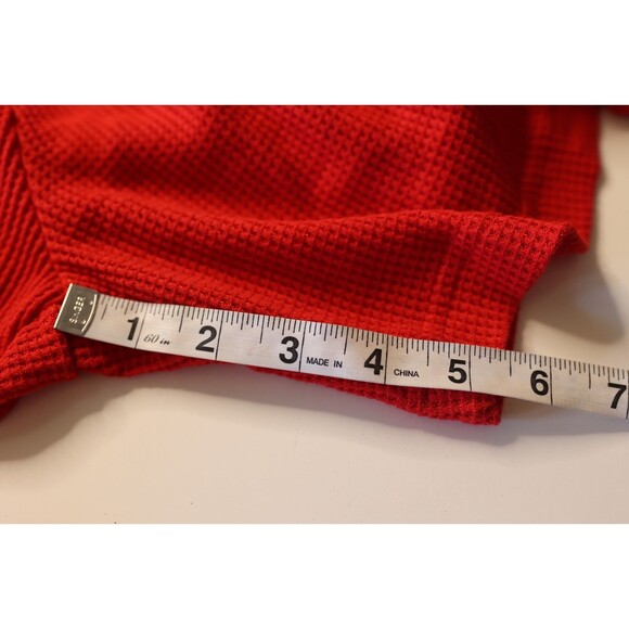 Vintage Disney Y2K Millennium Cast Member Red Thermal 2 Piece Pajama Set XXL - Picture 6 of 16